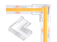 10mm Vienas Krāsas (2 pin) COB Led Lentas Stūra (L-Tipa) Savienojums